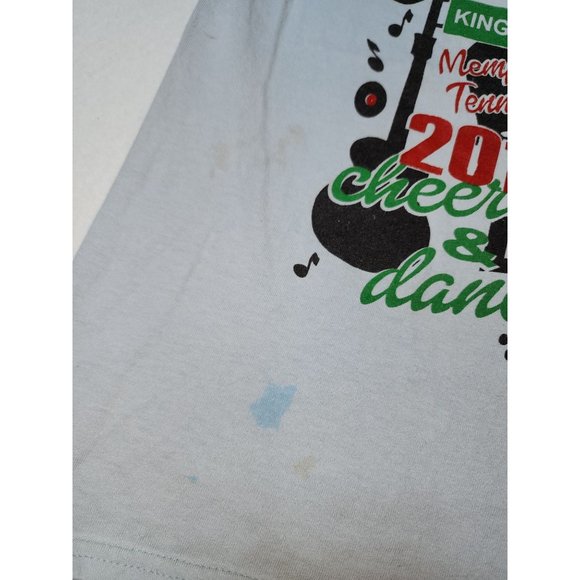 Kid's Youth Elvis Presley Deep South Memphis TN 2016 Cheer & Dance Shirt Medium - Picture 3 of 7